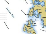 Iles Ionianiennes carte de vents locales